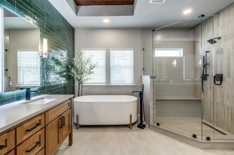 Furnished interior view inside a new home in , Dallas (Image 5). Furnished interior view inside a new home in , Dallas (Image 5).