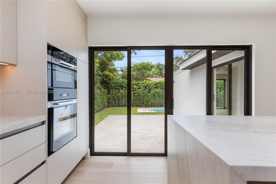 Exterior details and patio area of a home in , Coral Gables (Image 27). Exterior details and patio area of a home in , Coral Gables (Image 27).