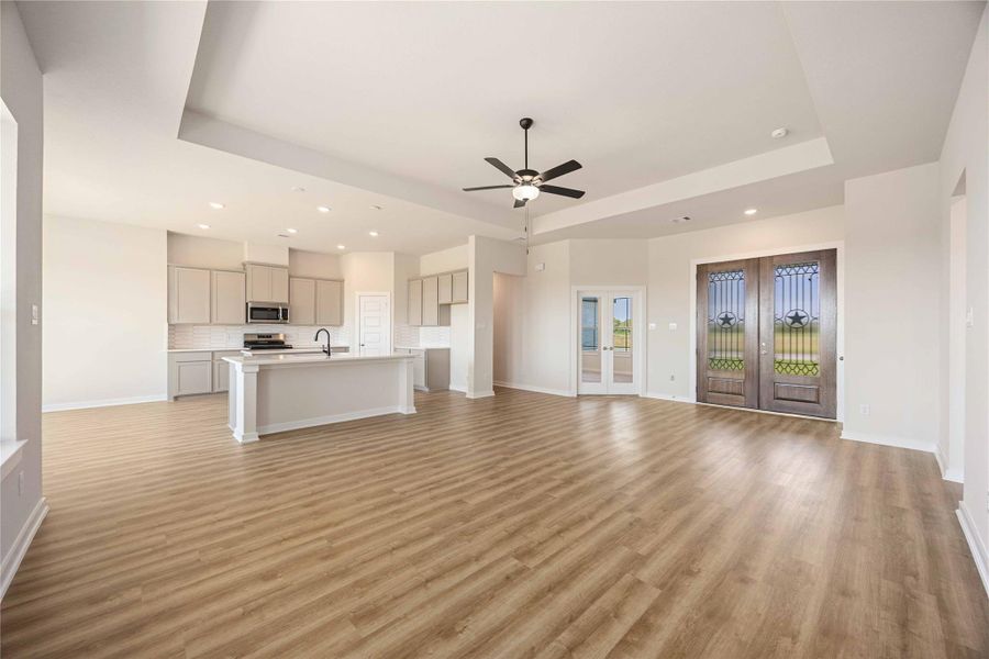 Spacious, unfurnished interior of a new home in Blue Heron Estates, Beasley (Image 22). Spacious, unfurnished interior of a new home in Blue Heron Estates, Beasley (Image 22).