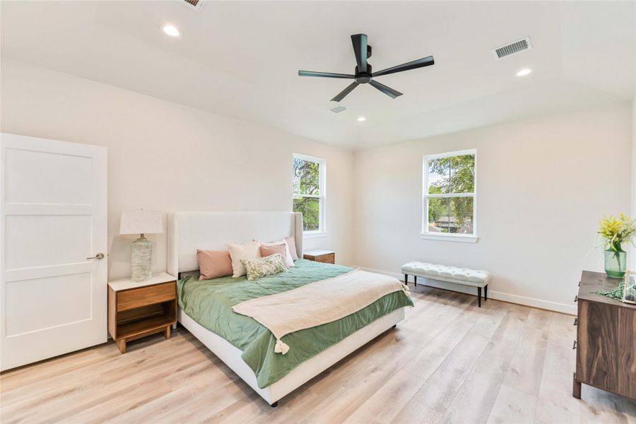 Furnished interior view inside a new home in , Houston (Image 17).