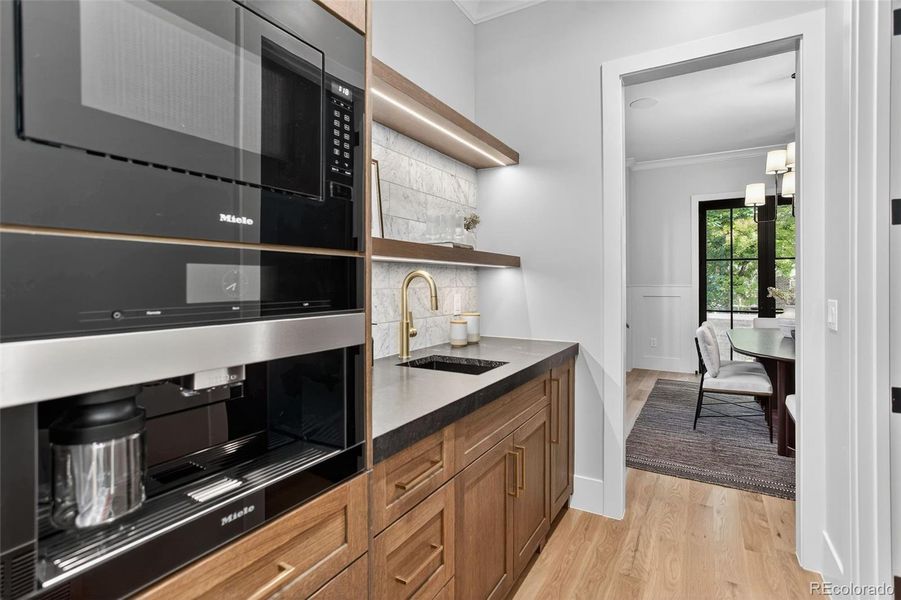 Furnished interior view inside a new home in , Denver (Image 23).