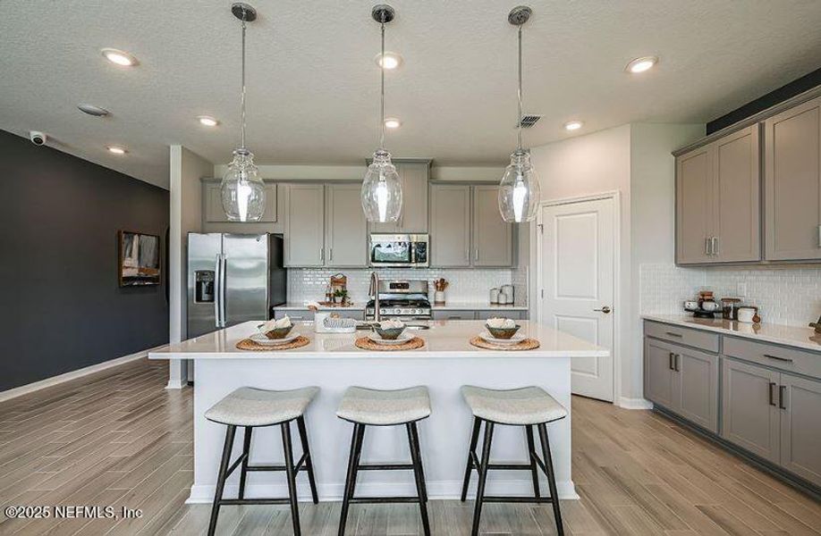 Furnished interior view inside a new home in Cherry Elm at SilverLeaf, St. Augustine (Image 13).