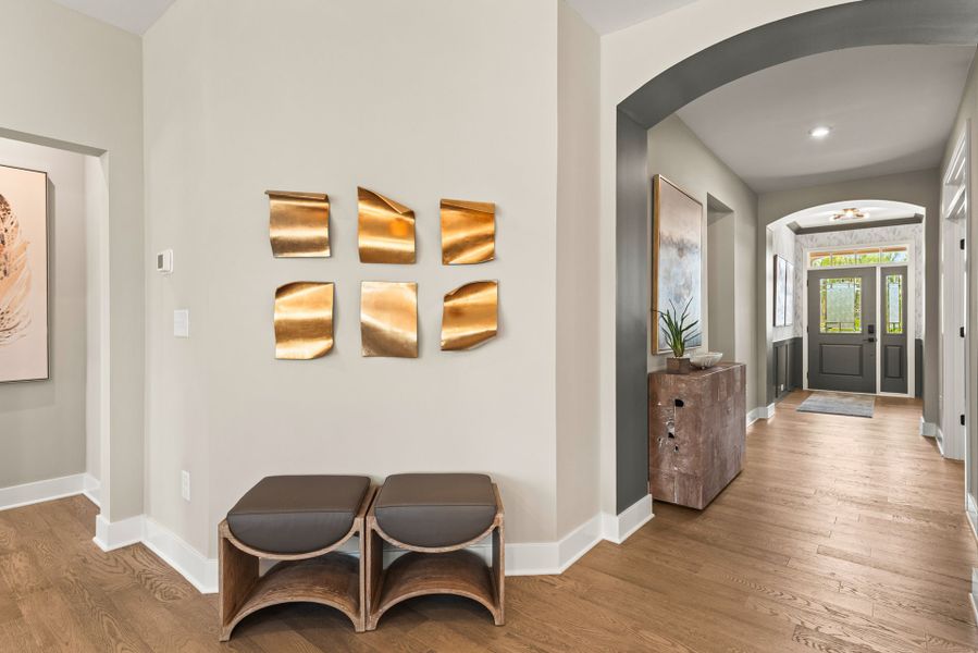 Furnished interior view inside a new home in Laurel Farms, Dallas (Image 36). Furnished interior view inside a new home in Laurel Farms, Dallas (Image 36).