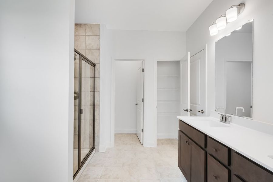Representative furnished interior of a home built from the Kirkwood by Taylor Morrison in Stratford Hills, Ball Ground (Image 9).