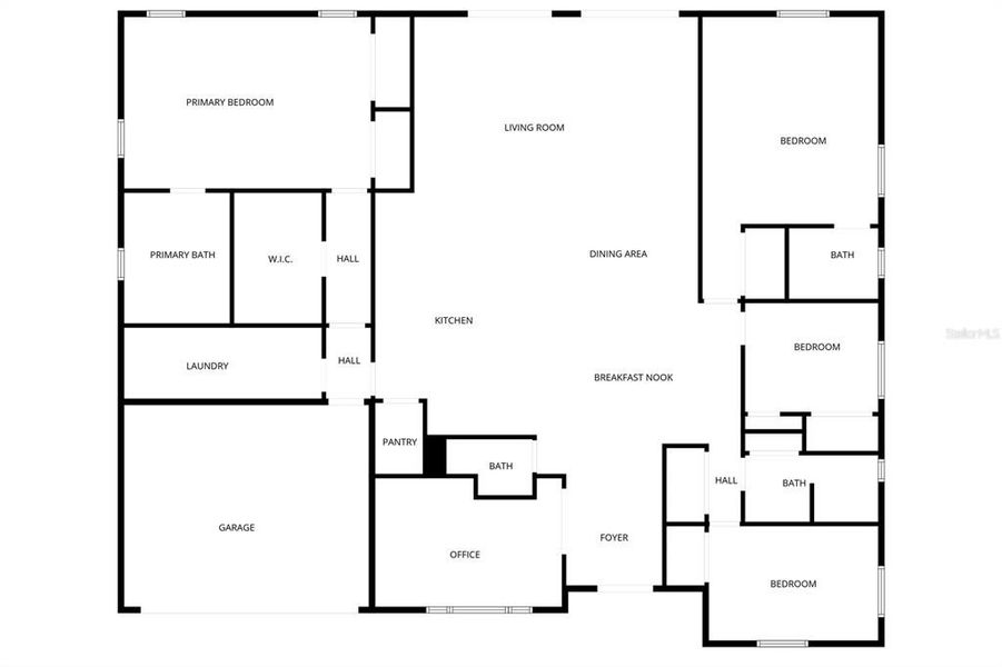 2D floor plan layout of this home in , Largo, FL (Image 5).
