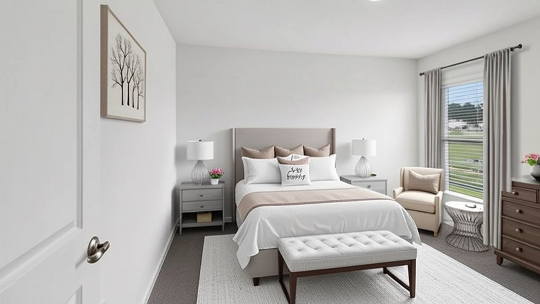 Representative furnished interior of a home built from the Aria by D.R. Horton in Emerson Pointe, Ocala (Image 11).