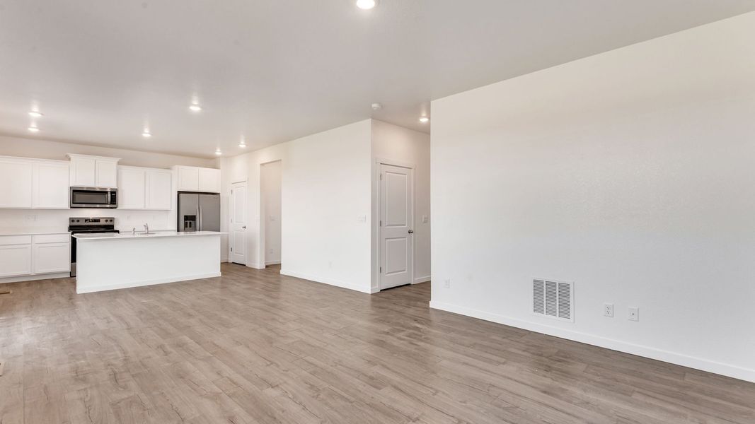 Spacious, unfurnished interior of a new home in Westgate, Greeley (Image 12). Spacious, unfurnished interior of a new home in Westgate, Greeley (Image 12).