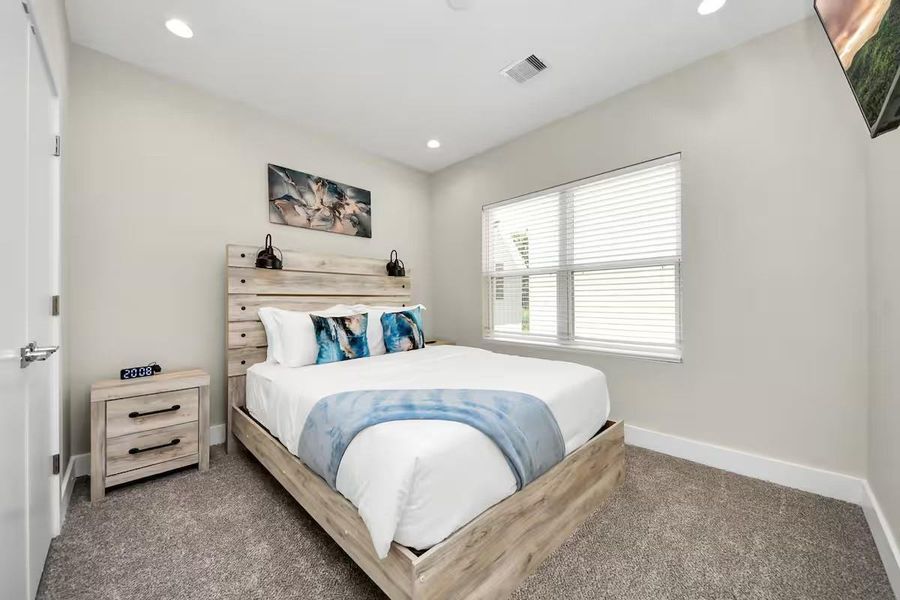 Furnished interior view inside a new home in , Houston (Image 12).