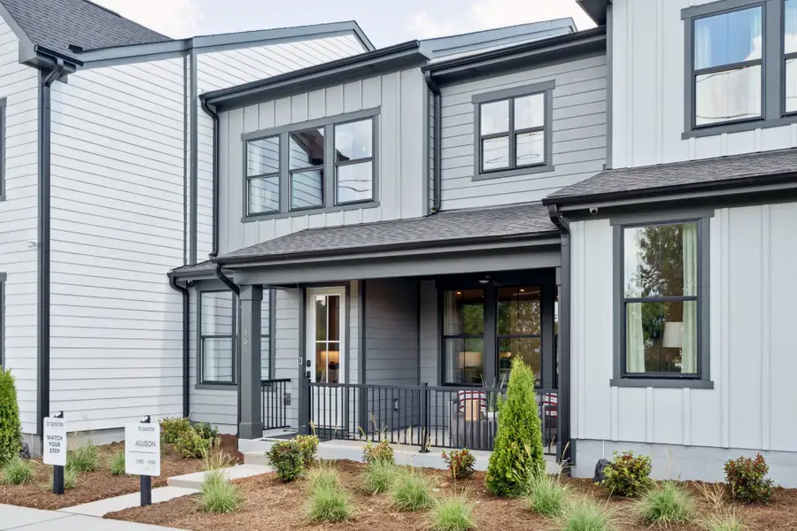 Exterior details and patio area of a home in Seven Oaks, Belmont (Image 3).