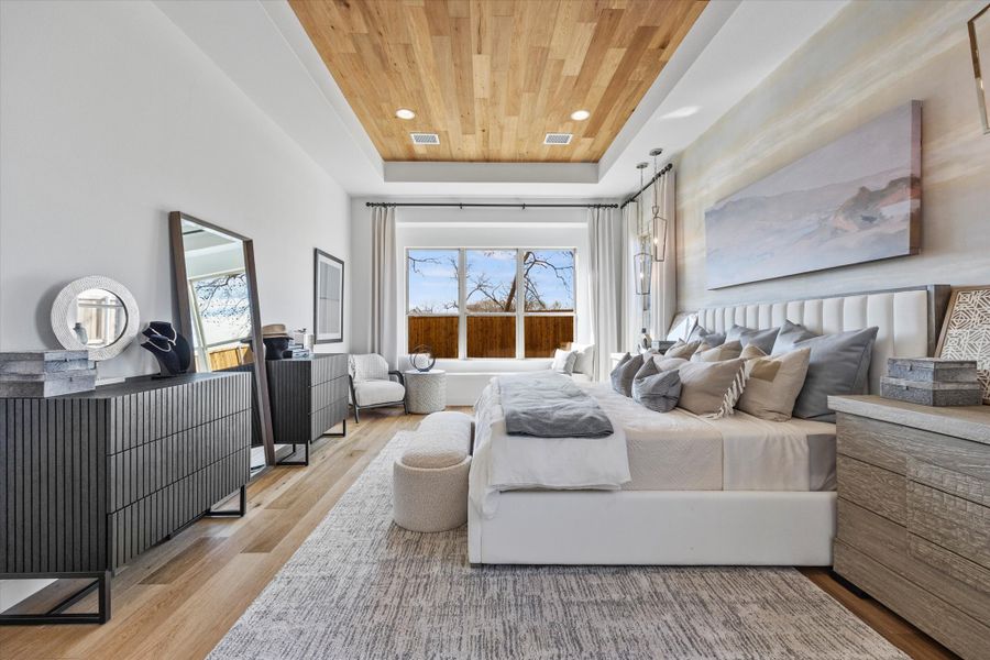 Furnished interior view inside a new home in Lake Shore Village, Rowlett (Image 19).
