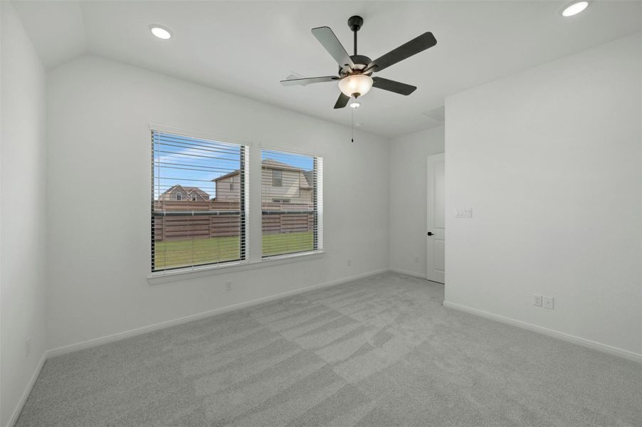 Spacious, unfurnished interior of a new home in Austin Point - Terrace Collection, Richmond (Image 19). Spacious, unfurnished interior of a new home in Austin Point - Terrace Collection, Richmond (Image 19).