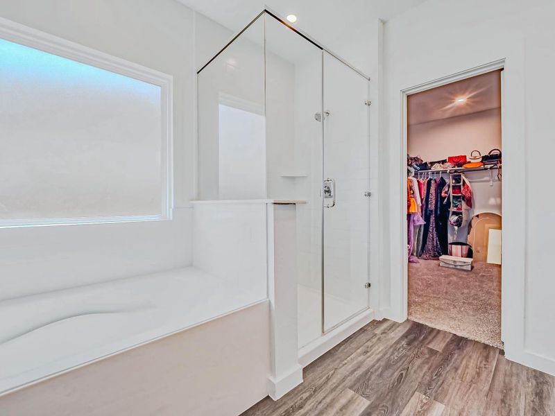 Furnished interior view inside a new home in , Katy (Image 33).