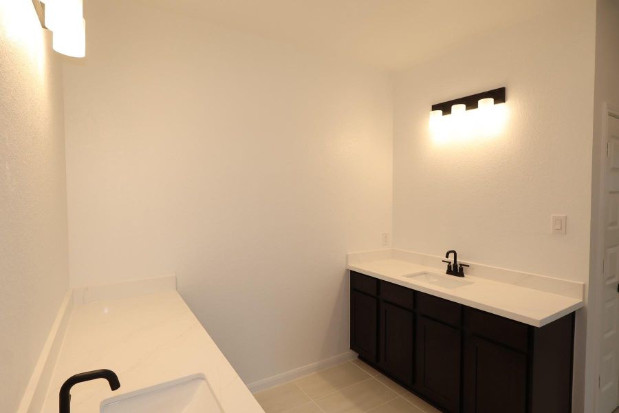 Owner's bath - Still under construction!