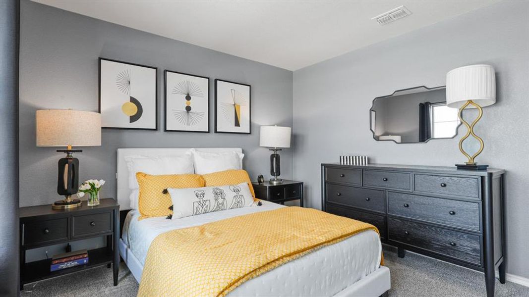 Furnished interior view inside a new home in Rock Creek West, Fort Worth (Image 23).