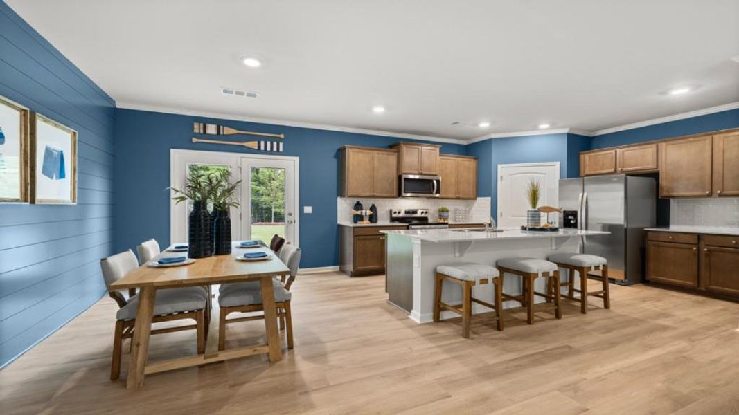 Furnished interior view inside a new home in Falcon Landing, Gainesville (Image 16).