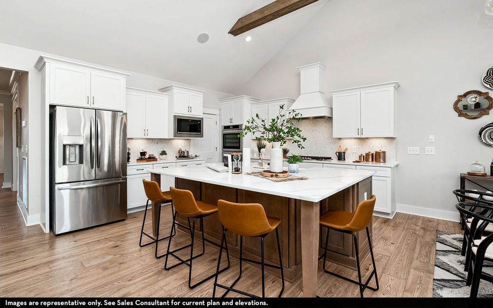 Furnished interior view inside a new home in High Park Hill, Arrington (Image 8).