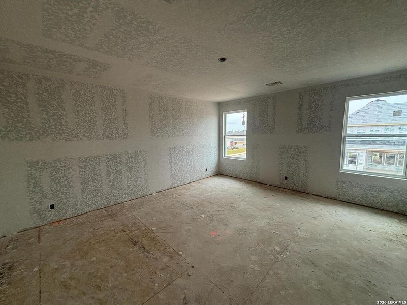 In-progress construction of a new home in Saddlebrook Ranch, Schertz, TX (Image 16).