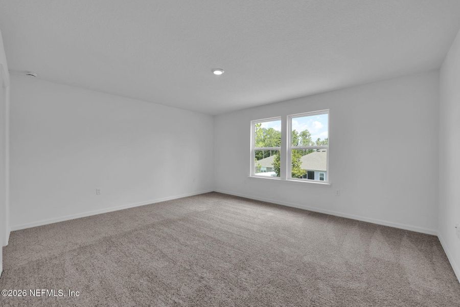 Spacious, unfurnished interior of a new home in Hyland Trail, Green Cove Springs (Image 21). Spacious, unfurnished interior of a new home in Hyland Trail, Green Cove Springs (Image 21).