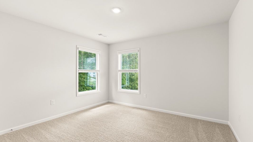 Spacious, unfurnished interior of a new home in Thalley Creek Estates, Cumming (Image 32). Spacious, unfurnished interior of a new home in Thalley Creek Estates, Cumming (Image 32).