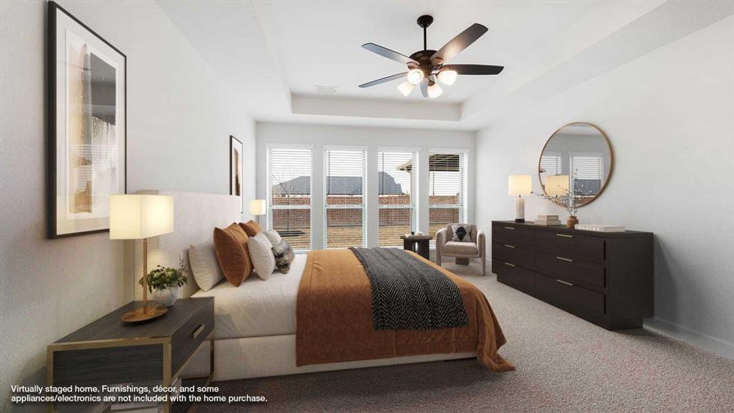 Furnished interior view inside a new home in M3 Ranch, Mansfield (Image 7).