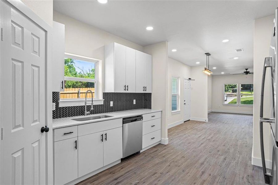 Furnished interior view inside a new home in , Denison (Image 6). Furnished interior view inside a new home in , Denison (Image 6).