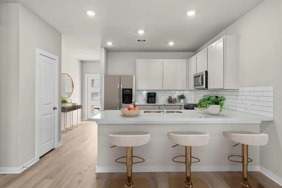 Furnished interior view inside a new home in Cypress Green, Hockley (Image 5).