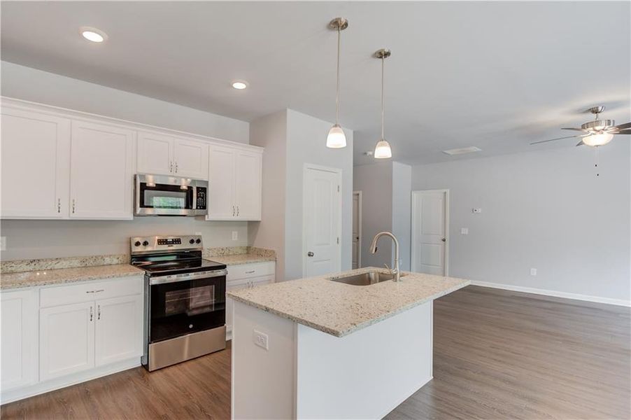 Furnished interior view inside a new home in , Eastanollee (Image 4). Furnished interior view inside a new home in , Eastanollee (Image 4).