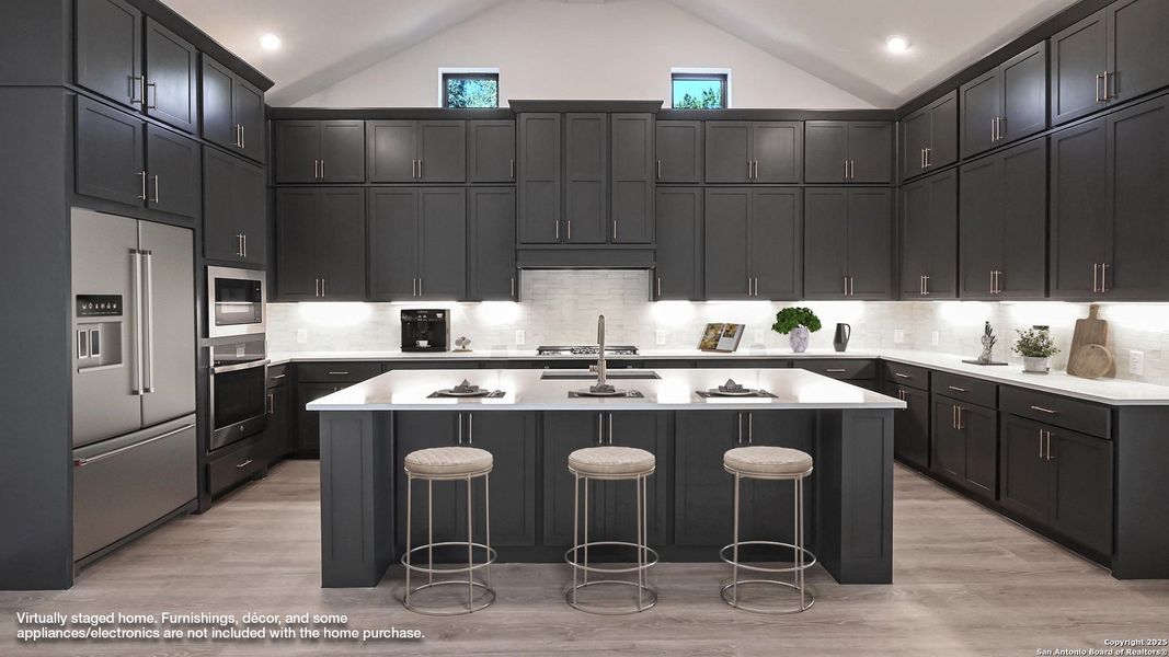 Furnished interior view inside a new home in Kinder Ranch 70', San Antonio (Image 6). Furnished interior view inside a new home in Kinder Ranch 70', San Antonio (Image 6).