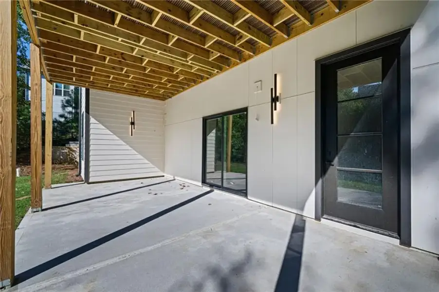 Exterior details and patio area of a home in , Mableton (Image 26). Exterior details and patio area of a home in , Mableton (Image 26).