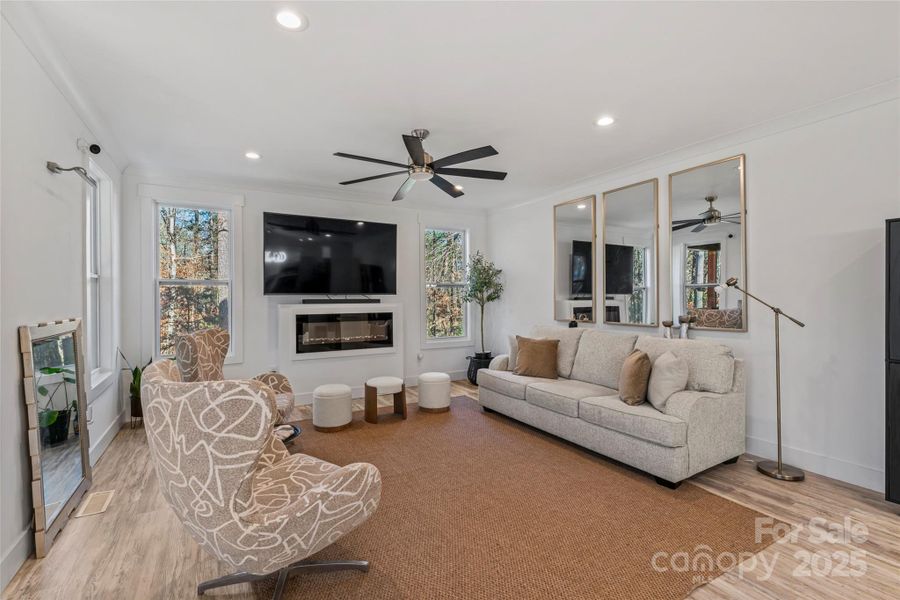 Furnished interior view inside a new home in , Denver (Image 31).