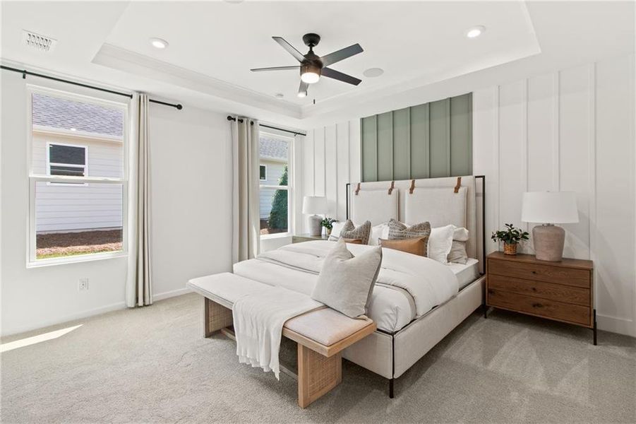 Furnished interior view inside a new home in Del Webb at Lake Oconee, Greensboro (Image 14).