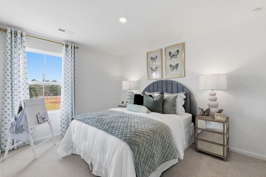 Furnished interior view inside a new home in Fincastle Glen, Shelby (Image 14).
