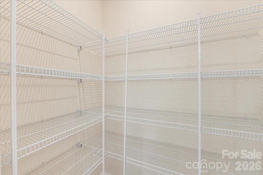 Walk-In Pantry for all Storage Needs.