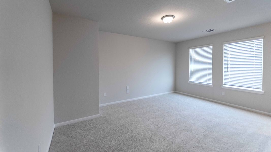 Spacious, unfurnished interior of a new home in The Canopies, Splendora (Image 21).