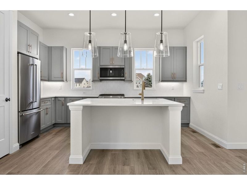 Furnished interior view inside a new home in , Erie (Image 7).