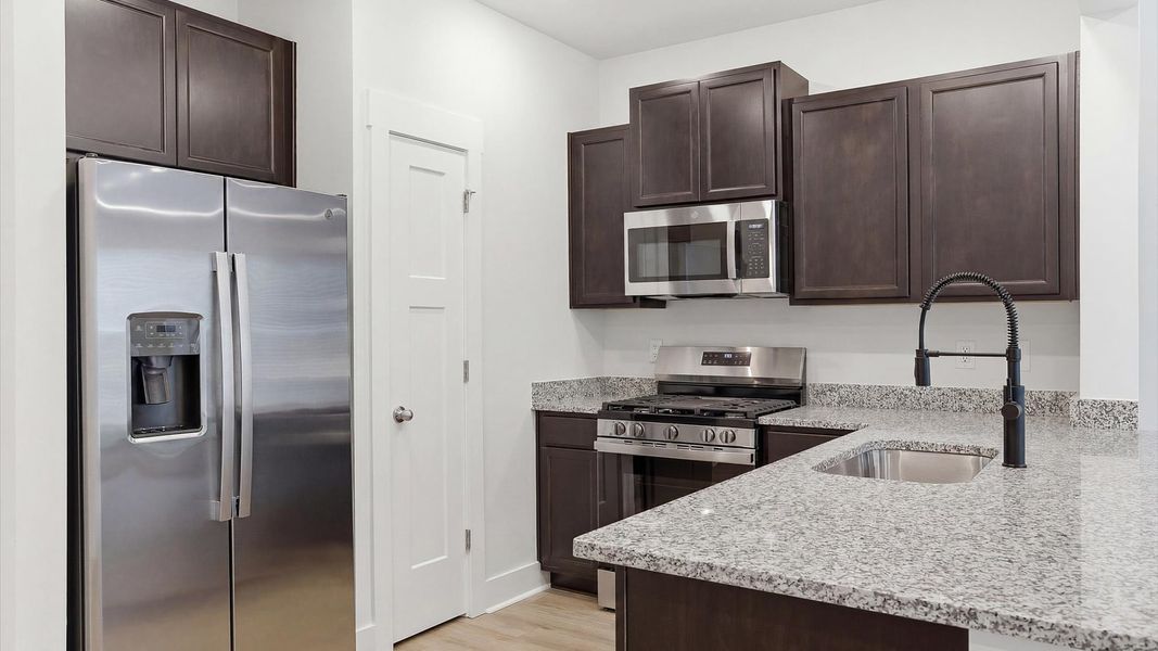 Furnished interior view inside a new home in Clarke Townes, Anderson (Image 19). Furnished interior view inside a new home in Clarke Townes, Anderson (Image 19).