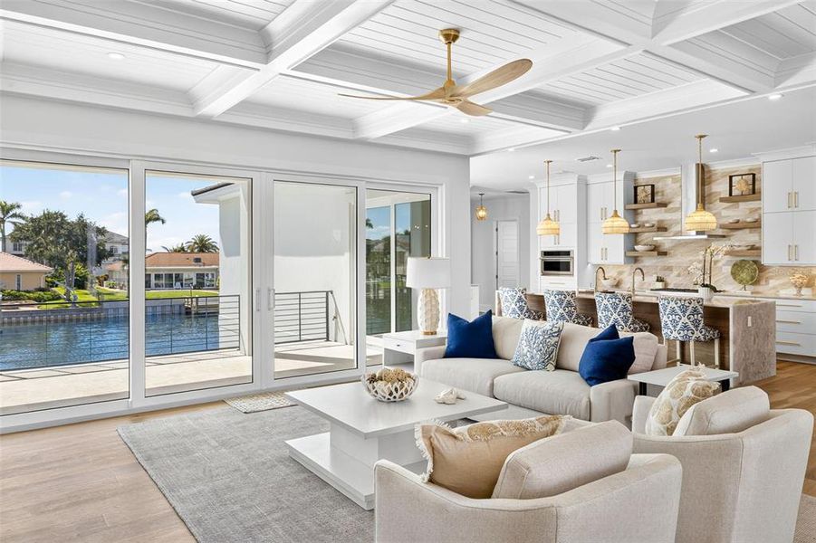 Furnished interior view inside a new home in , St. Petersburg (Image 43).