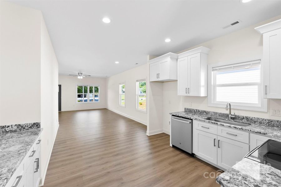 Furnished interior view inside a new home in , Kings Mountain (Image 7). Furnished interior view inside a new home in , Kings Mountain (Image 7).