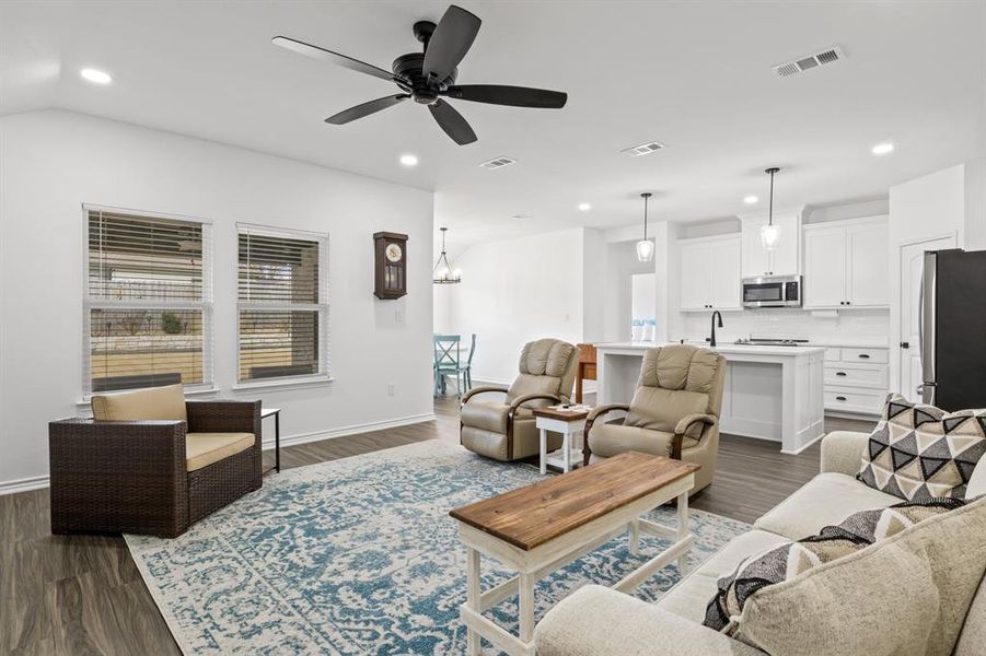 Furnished interior view inside a new home in , Mount Pleasant (Image 15).