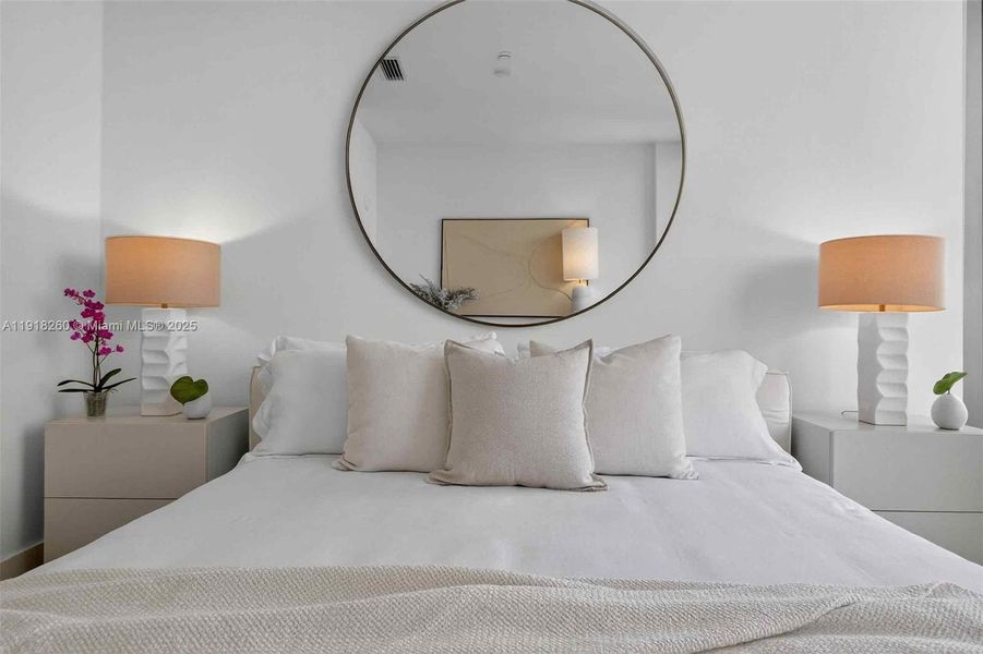 Furnished interior view inside a new home in Mr. C Residences, Miami (Image 15).