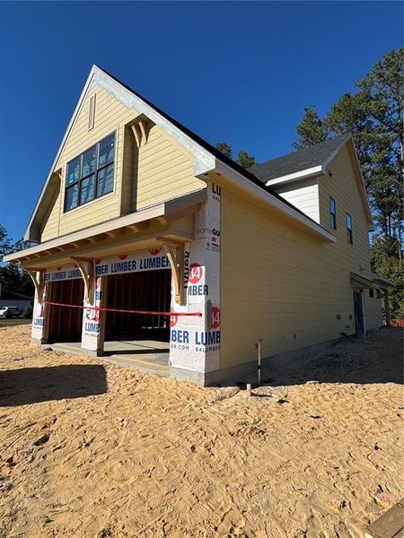 In-progress construction of a new home in Laureate Village, Newberry, FL (Image 26). In-progress construction of a new home in Laureate Village, Newberry, FL (Image 26).