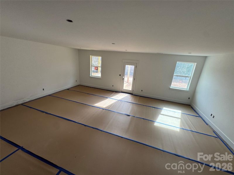 Construction progress on Homesite 406