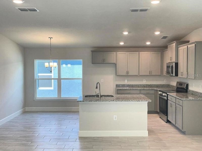 Furnished interior view inside a new home in Highland Hills, Hudson (Image 8).