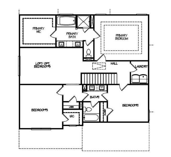 2D floor plan layout of this home in , Buford, GA (Image 4). 2D floor plan layout of this home in , Buford, GA (Image 4).