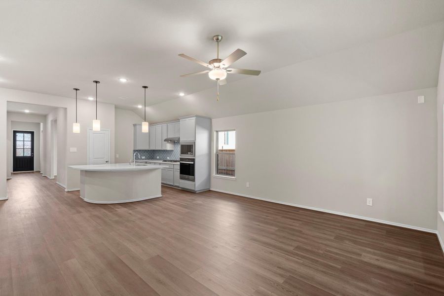 Spacious, unfurnished interior of a new home in The Highlands, Porter (Image 23).