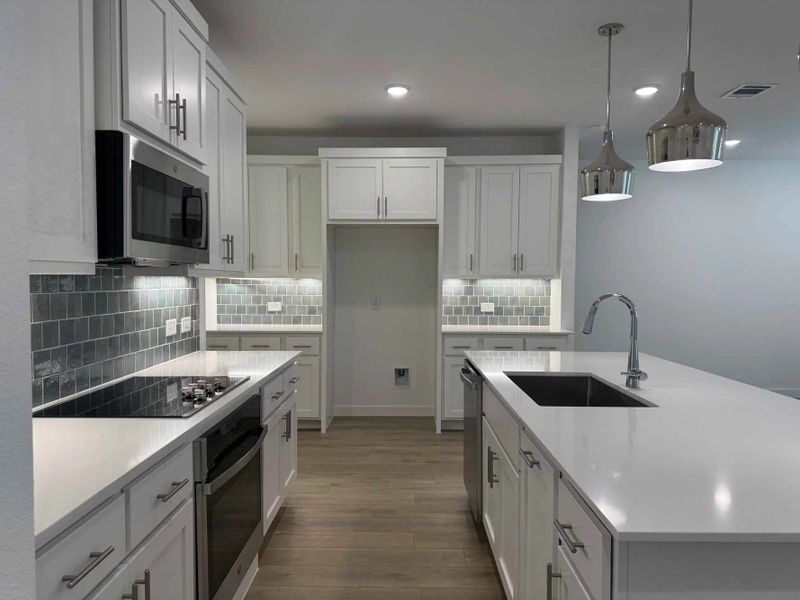 Kitchen Construction Progress featuring the Coastal Collection