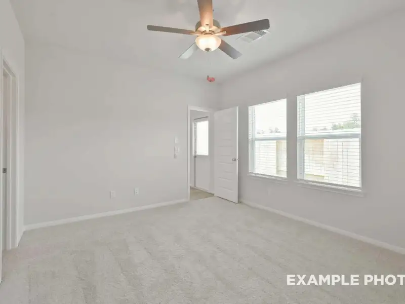 Spacious, unfurnished interior of a new home in Robins Landing, Houston (Image 15). Spacious, unfurnished interior of a new home in Robins Landing, Houston (Image 15).