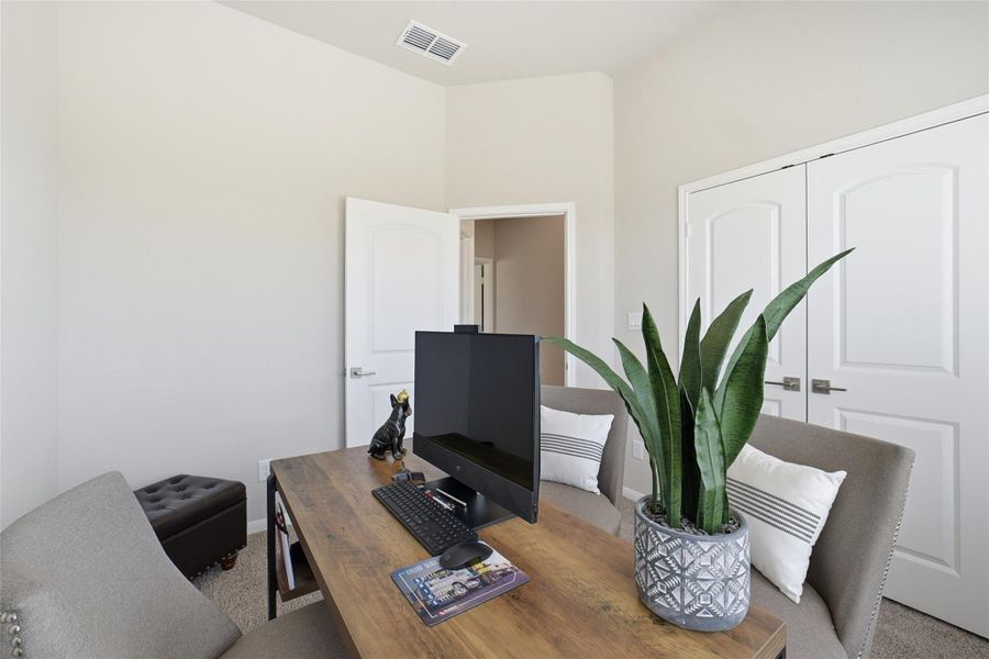 Furnished interior view inside a new home in Tejas Landing, Needville (Image 38). Furnished interior view inside a new home in Tejas Landing, Needville (Image 38).