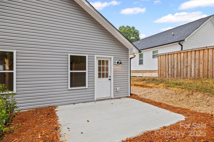 Exterior details and patio area of a home in , Concord (Image 3).