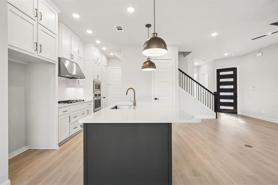 Furnished interior view inside a new home in Greenville Heights, Dallas (Image 8).